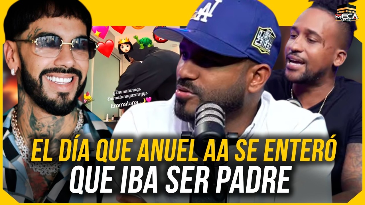 EL DIA QUE ANUEL AA SE ENTERÓ QUE IBA SER PADRE DE EMMALUNA !