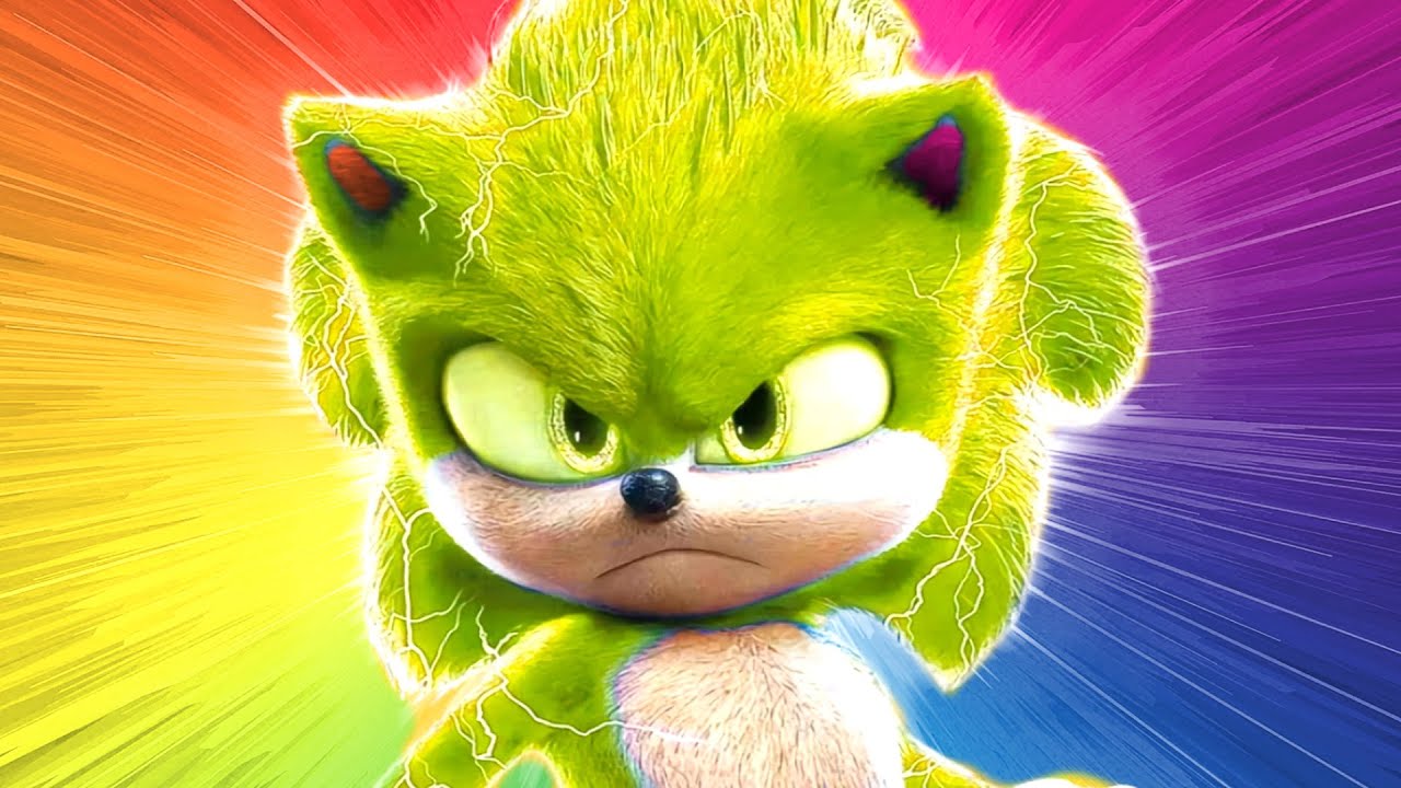 Sonic CHANGES COLOR 😜 Sonic Collection Miles Tails Prowers Knuckles animation color mix-up