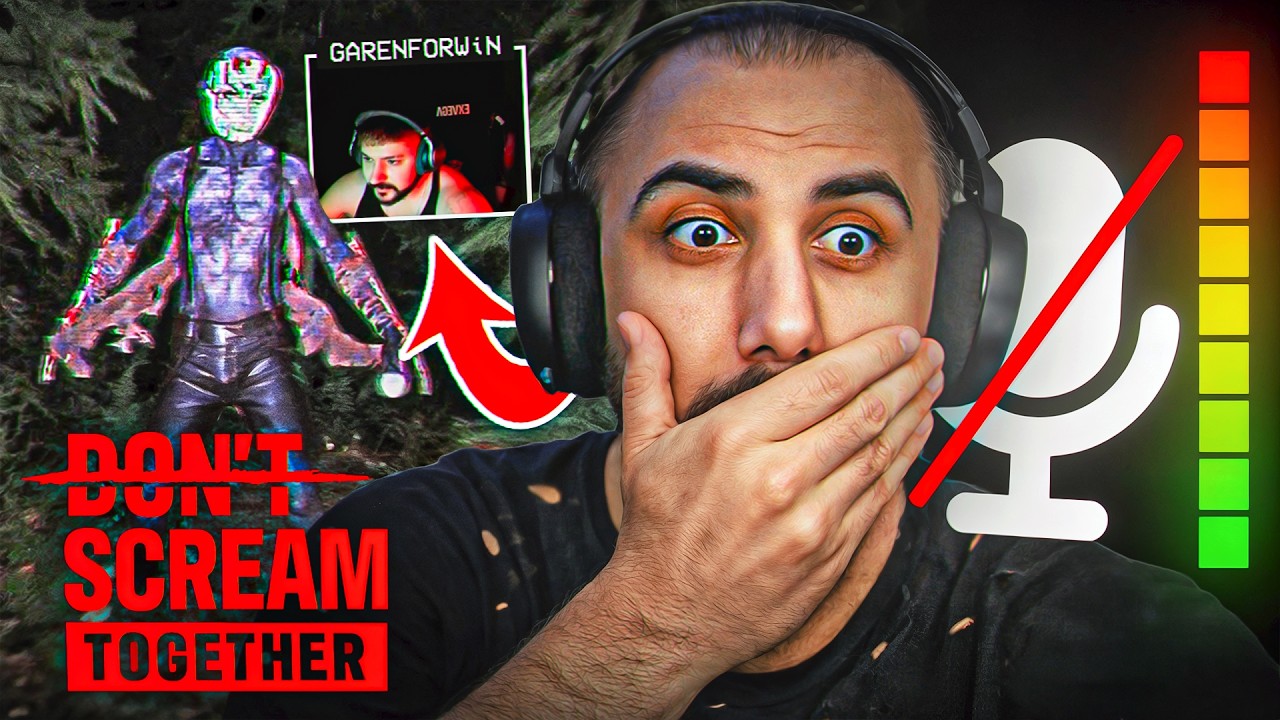 ÇIĞLIK ATARSAN ÖLERSİN?! - korkudan bayılmak | EKİPLE DON'T SCREAM TOGETHER