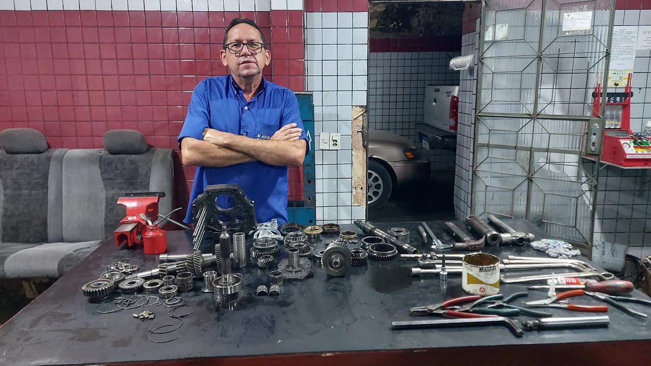 Montagem do Câmbio Da Hilux 2.8 e 3.0 Aspirada 3L e 5L