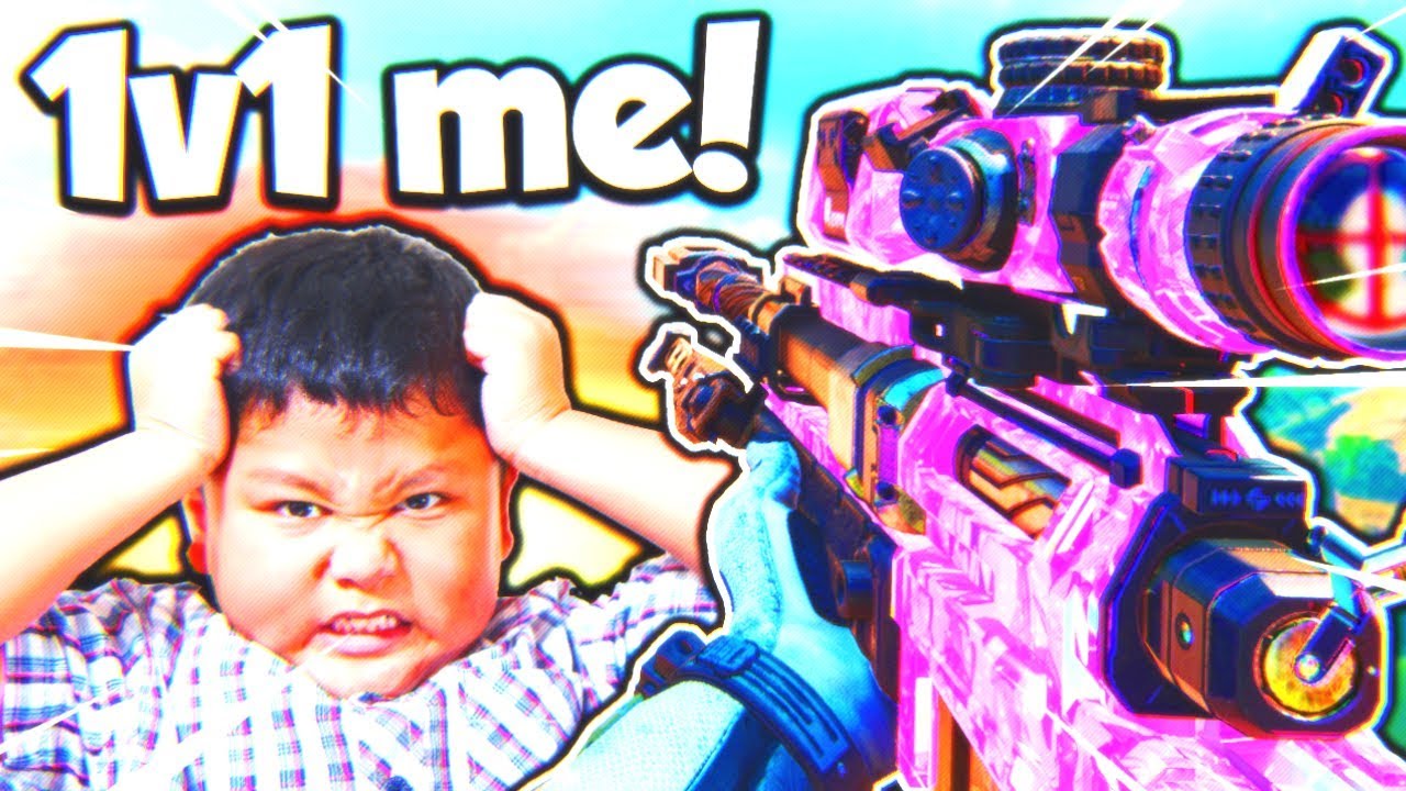 TRASH TALKING KID WANTS TO 1V1 ME ON BLACK OPS 3! (BO3 New Update, DLC Weapons, and Funny Moments)
