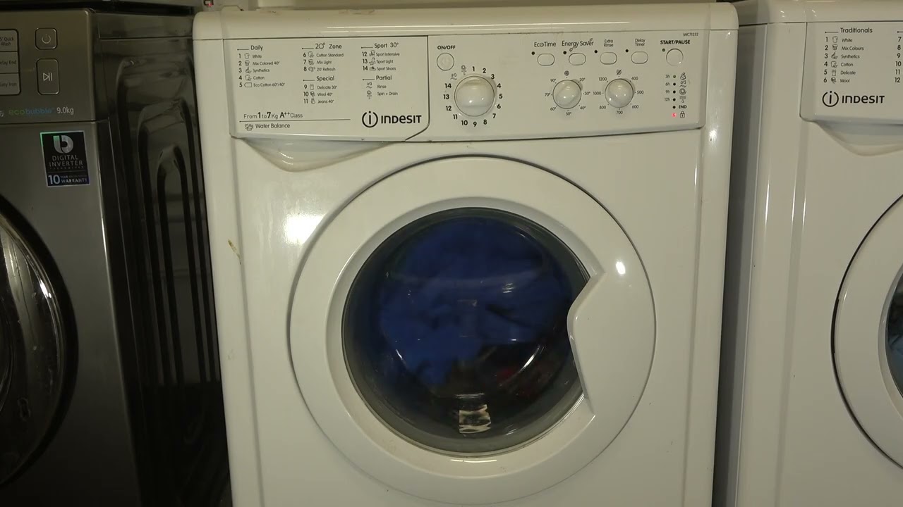 Indesit Start IWC71252Eco.M / Cotton Eco Standard 60'c