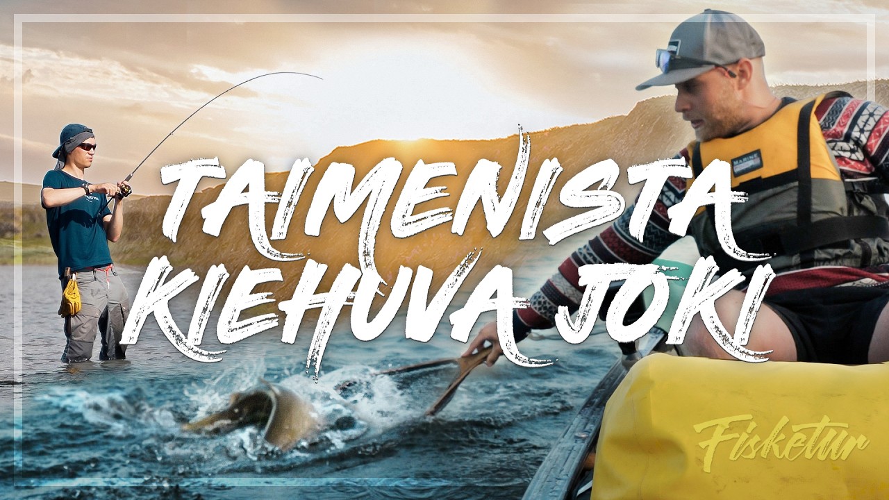 Melotaan halki Finnmarkin erämaan – Joki TÄYNNÄ TAIMENIA | Kalastus-vaellus Norjan Finnmarkissa