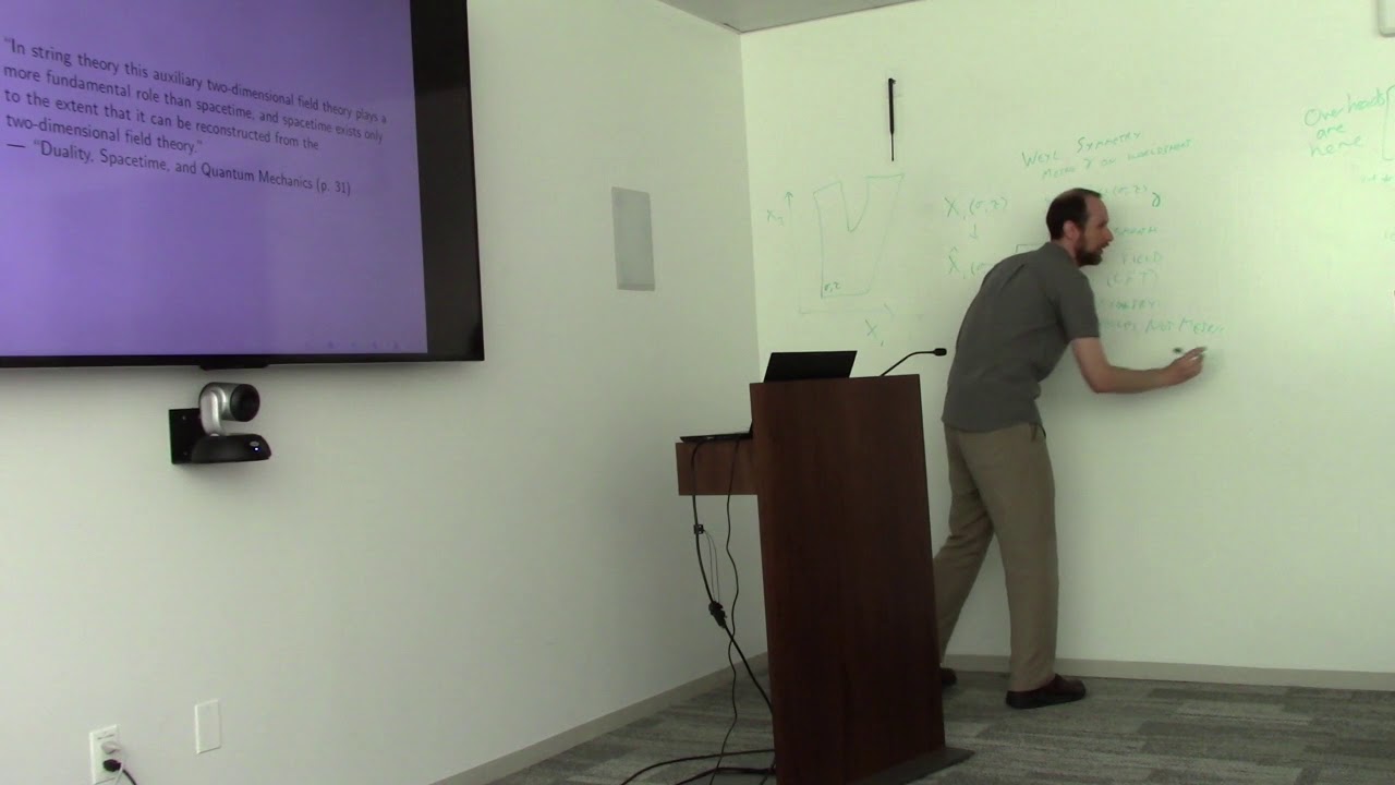 Dave Baker: Worldsheet Relationism for String Theory