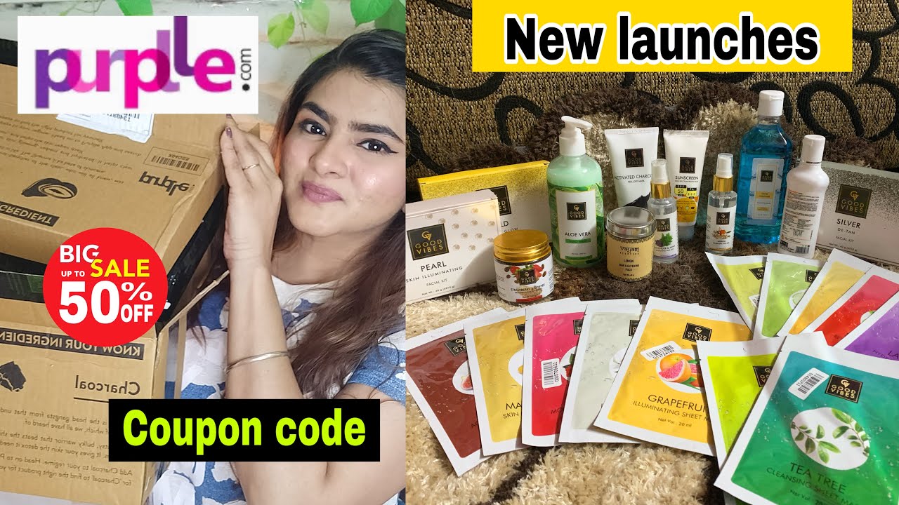 NEW PURPLLE HAUL | SALE | Purplle haul 2020 | Huge Purplle Haul | PURPLLE COUPON CODE | Ria Das haul