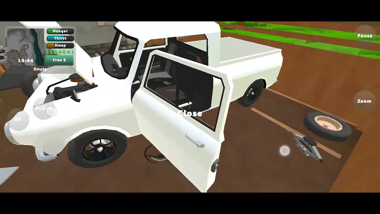 تعليم تعديل سياره في لعبه pickup الحلقه ( 2 )