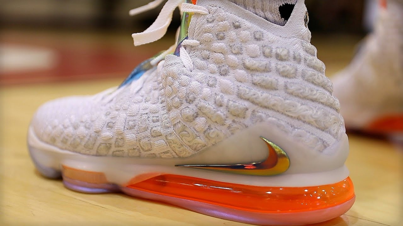 FIRST TIME HOOPING in the Nike LeBron 17!