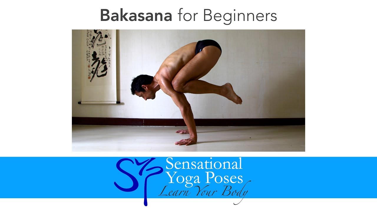 Bakasana for Beginners, Crow Pose Yoga Arm Balance tutorial