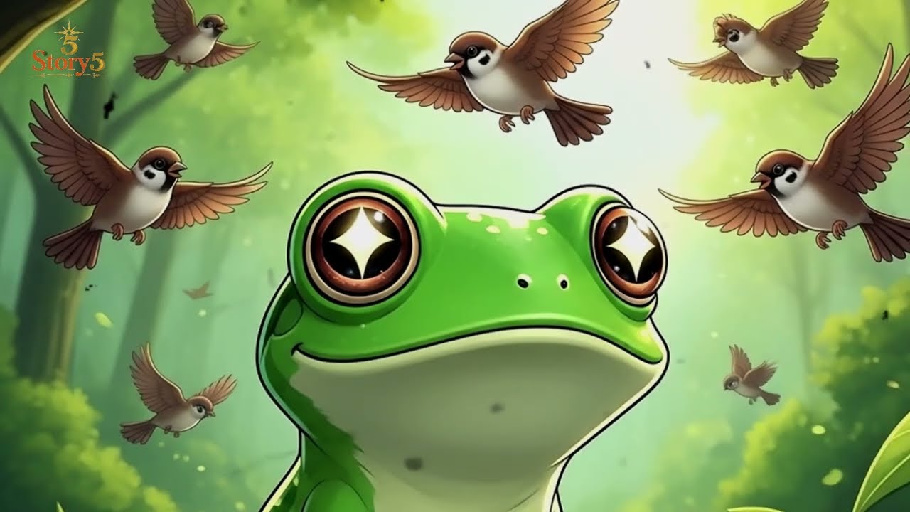 A frog sitting at the bottom of a well | Life Lesson
