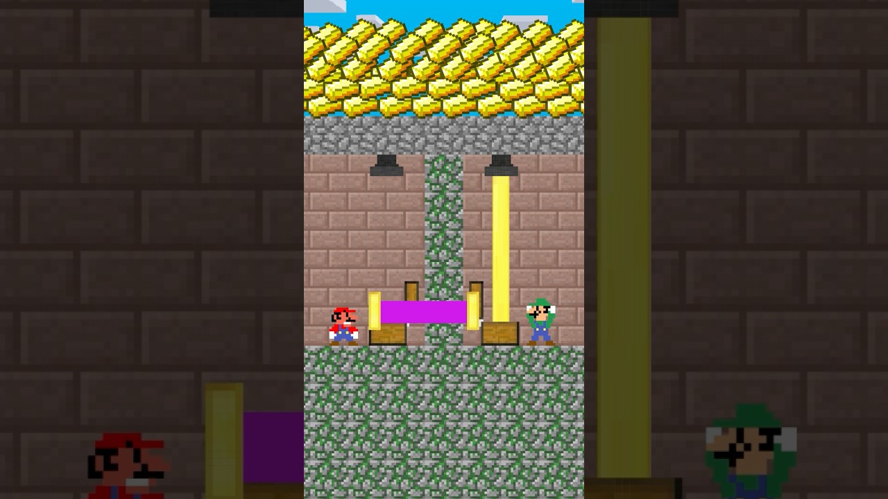 Gold Rush Challenge: Mario vs Bowser – Who Gets Rich? 