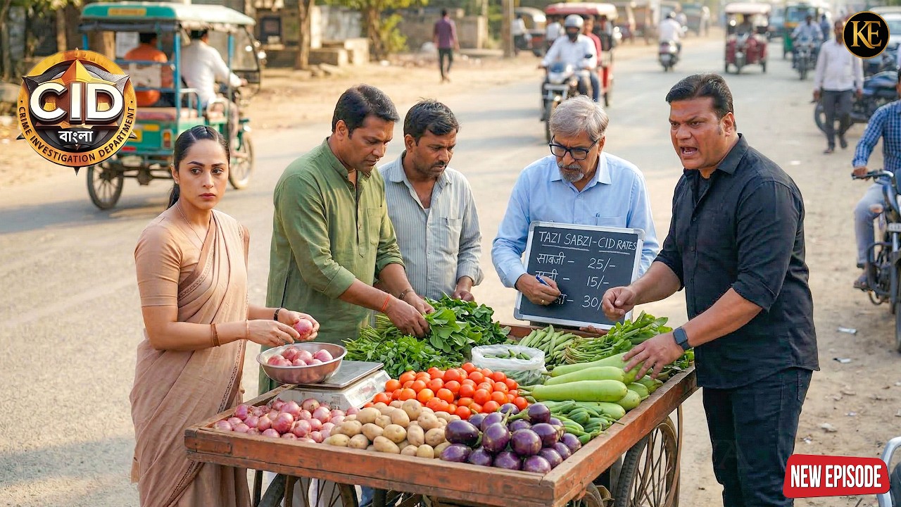 রাস্তায় ছদ্মবেশে সবজি বিক্রি করছে CID টিম! খুনির উপর গোপন নজর | CID Mission|| CID || BANGALA | 2026