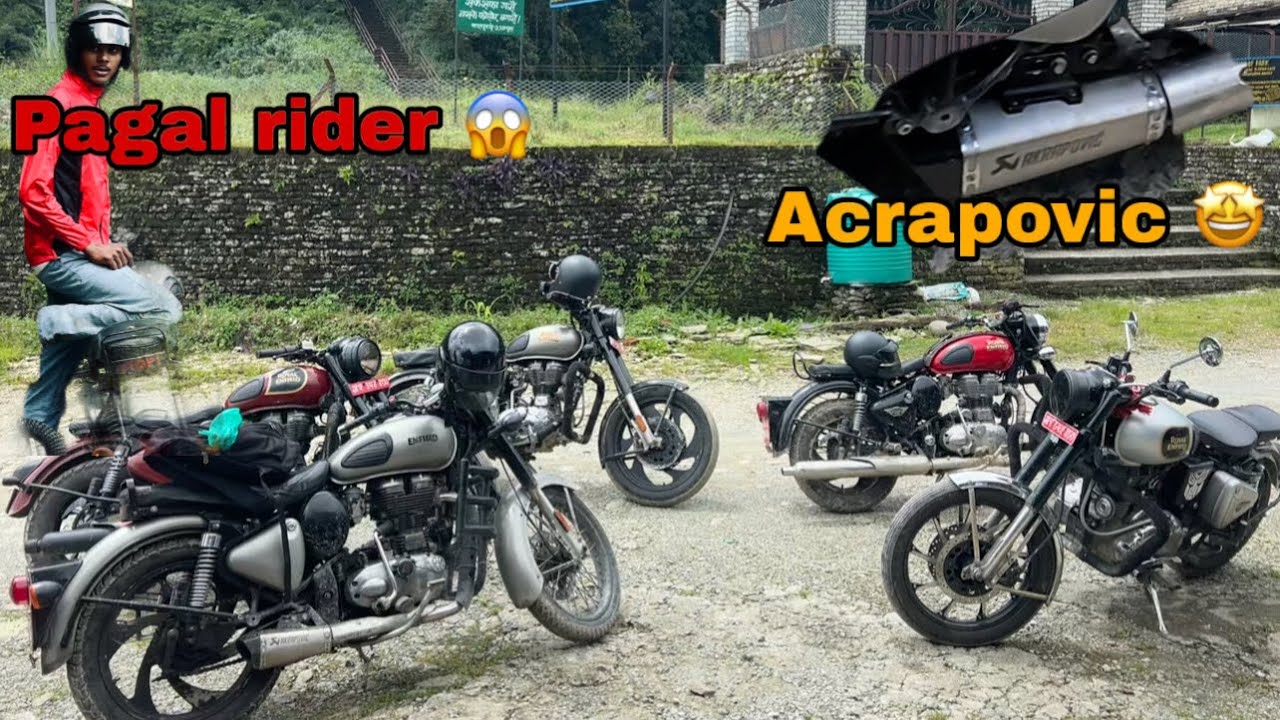 Ride to Dhampus ✌🏾|| MODIFIED ROYAL ENFIELD||Ep1…!