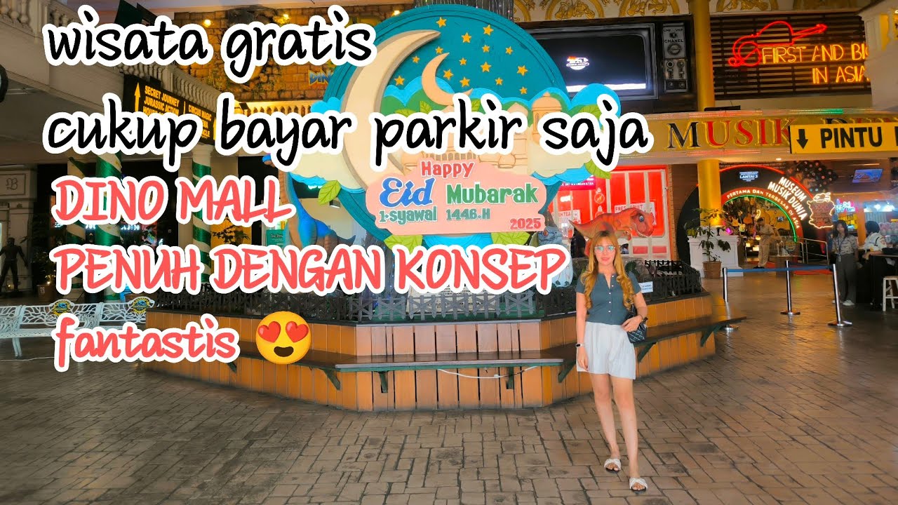 Jalan jalan ke wisata gratis lagi 😍Jatim Park 3 dino mall batu malang @Itakediricenil