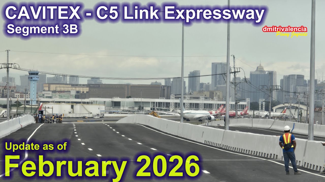 CAVITEX C5 Link Expressway update as of February 2026