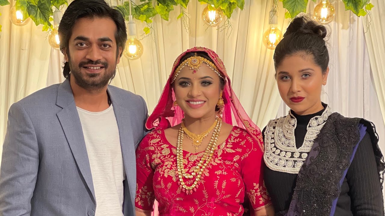 তাসনুভা তিশার বিয়ে/ Actress Tasnuva Tisha’s Wedding 👩‍❤️‍👨@NiloyAlamgirFilmsBD