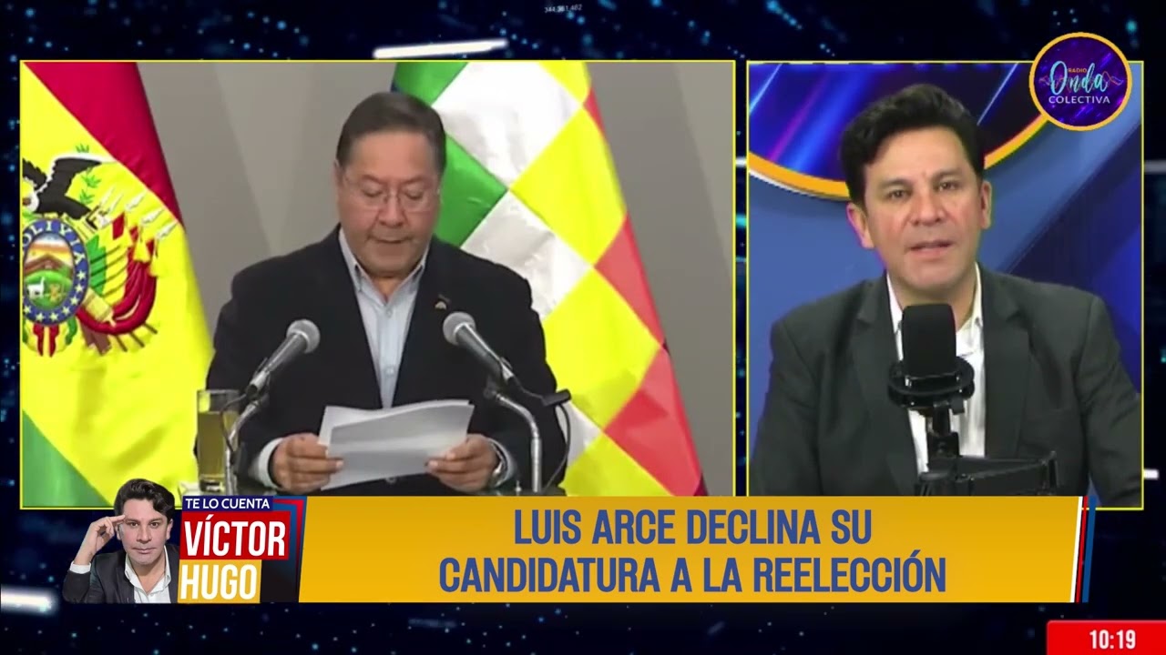 1. PRESIDENTE ARCE SE BAJA DE LA CARRERA ELECTORAL PARA PRESERVAR UNIDAD DENTRO DEL MAS