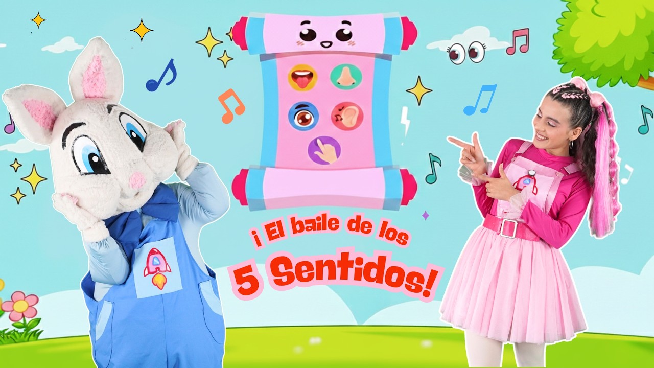 El baile de los 5 Sentidos 👀 Con Alula y Lolo | Canciones Infantiles para Niños | Música Educativa