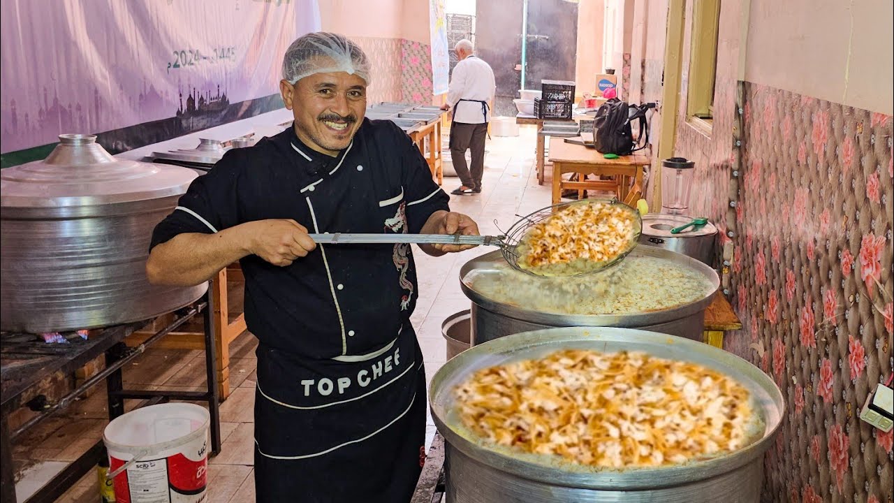 لو عملتي الرز بالشعرية بطريقة دي عمره ماهيعجن منك تاني  بكمية كبيرة 😋 هيتخطف خطف من جماله وحلاوته 👌