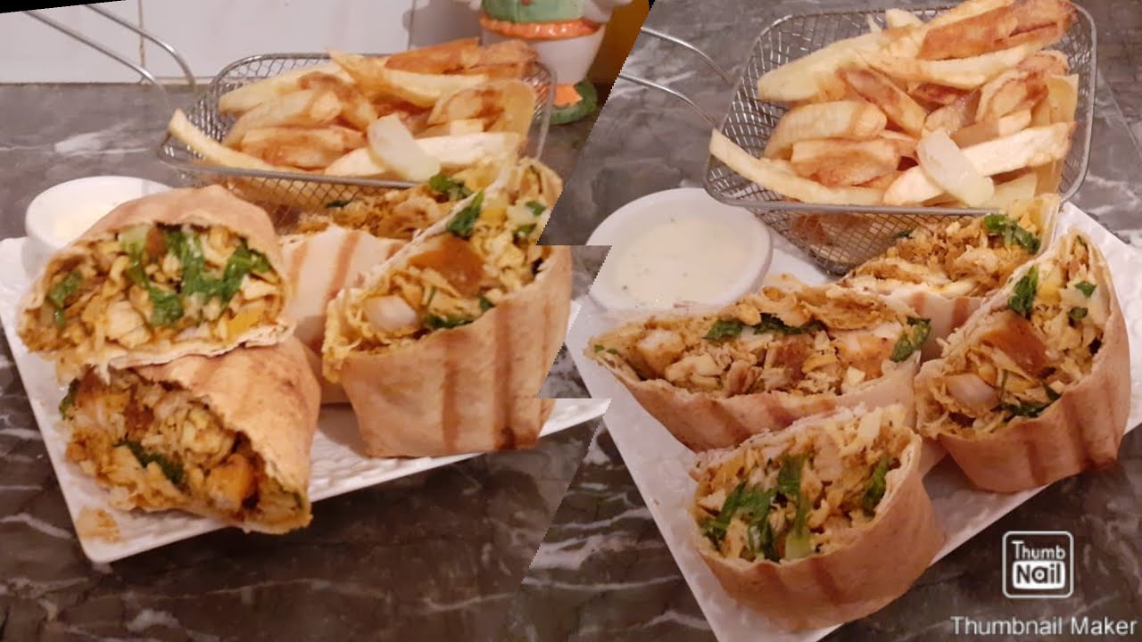 شورما منزلية رهيبة مثل المحلات بطريقة ساهلة وبسيطة ومذاق لذيذ🤤