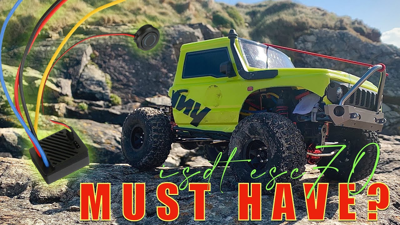 Game changer? ISDT ESC70 is the new go to brushed RC crawling ESC?