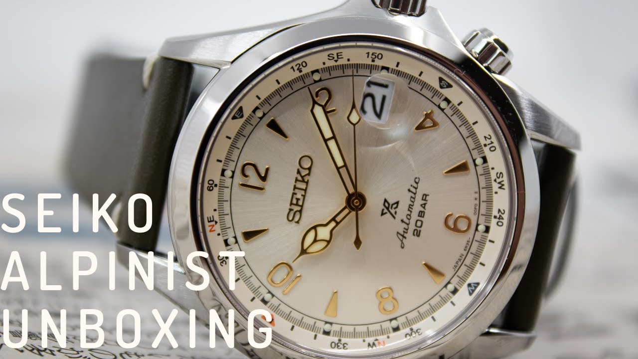 Seiko Prospex Alpinist SPB123J1 Unboxing - Optura Nordic