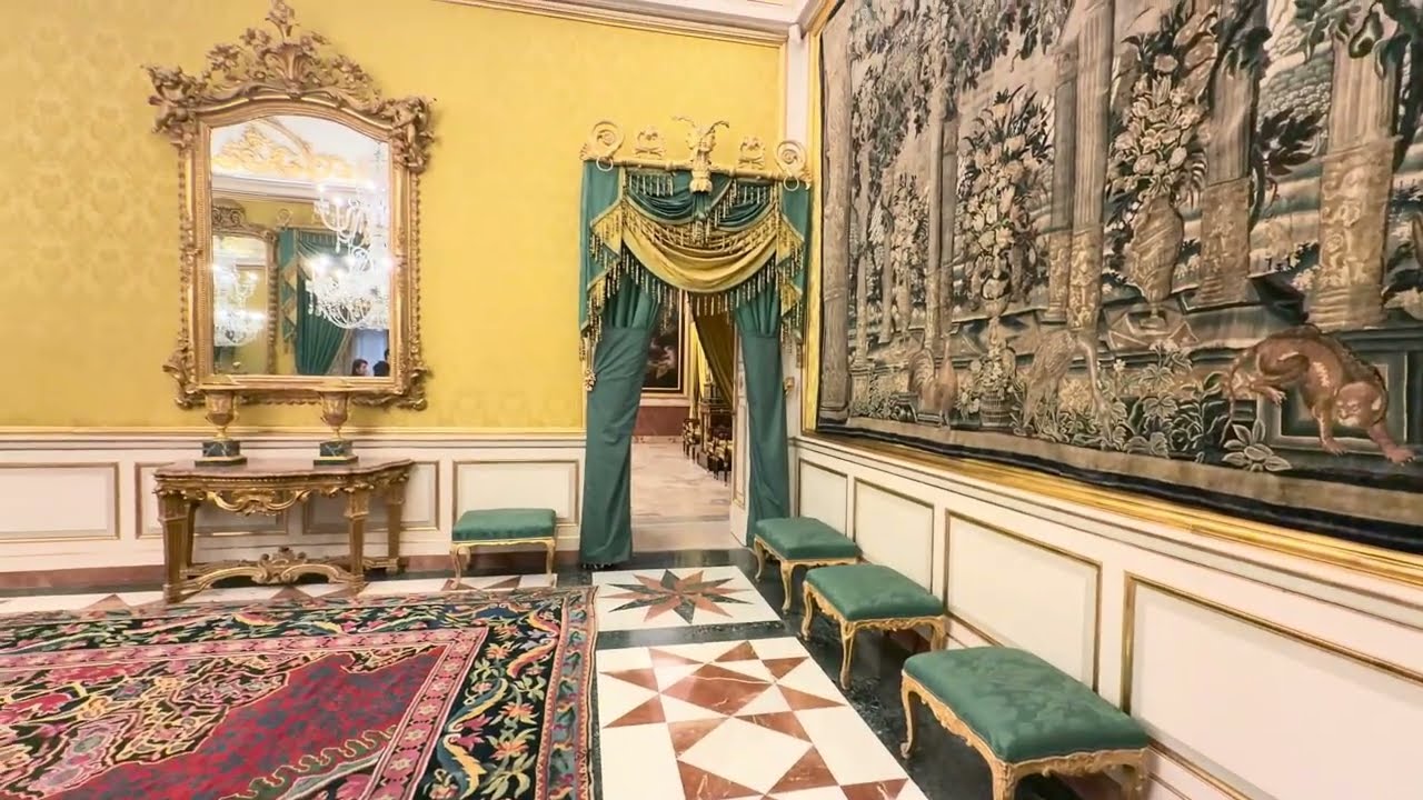 4K- SPAIN ROYAL PALACE IN MADRID EXCLUSIVE INSIDE VIDEO | UNVEIL HISTORY & BREATHTAKING BEAUTY