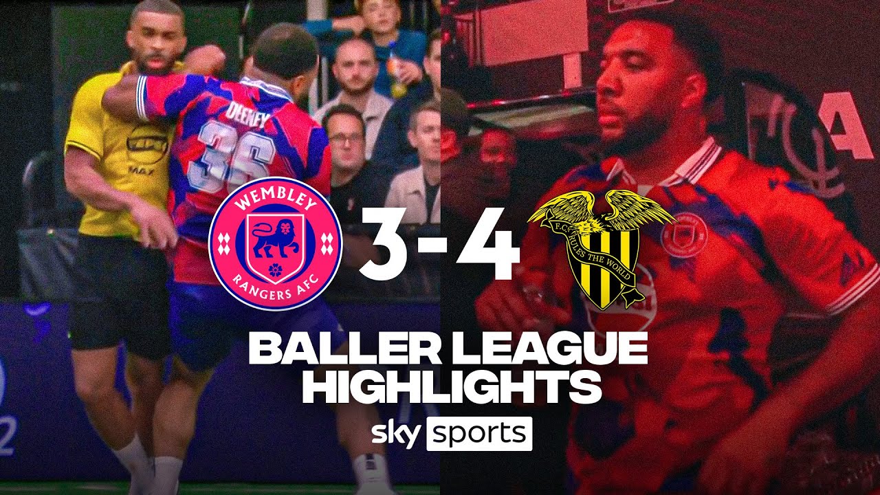 Troy Deeney SENT OFF in hot-headed debut! 🟥 | Wembley Rangers 3-4 F.C RTW | Baller League highlights