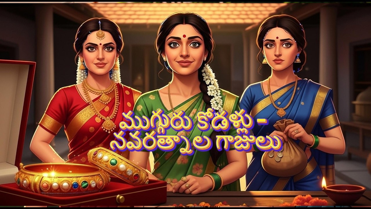 ముగ్గురు కోడళ్లు – నవరత్నాల గాజులు | Telugu Moral Story | Family Story