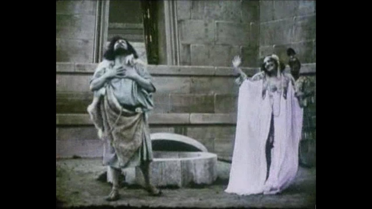 ‘Salomé’ with Vittoria Lepanto as Salome and Achille Vitti as John the Baptist (1910)