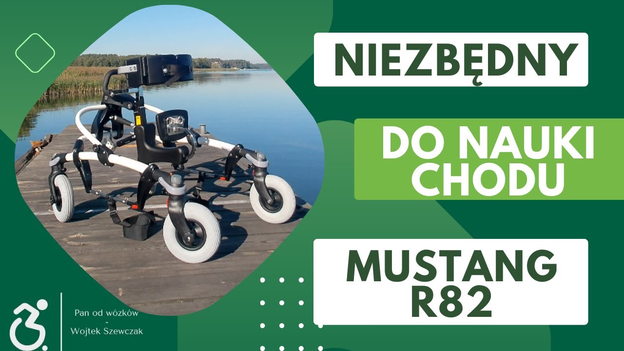 Pionizator dynamiczny Mustang R82 - urządzenie do nauki chodu dla dzieci z niepełnosprawnością