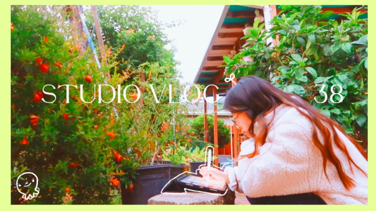 🎨 studio vlog 38. shop update prep 🛍, slower days, catching sunrise 🌞🌤