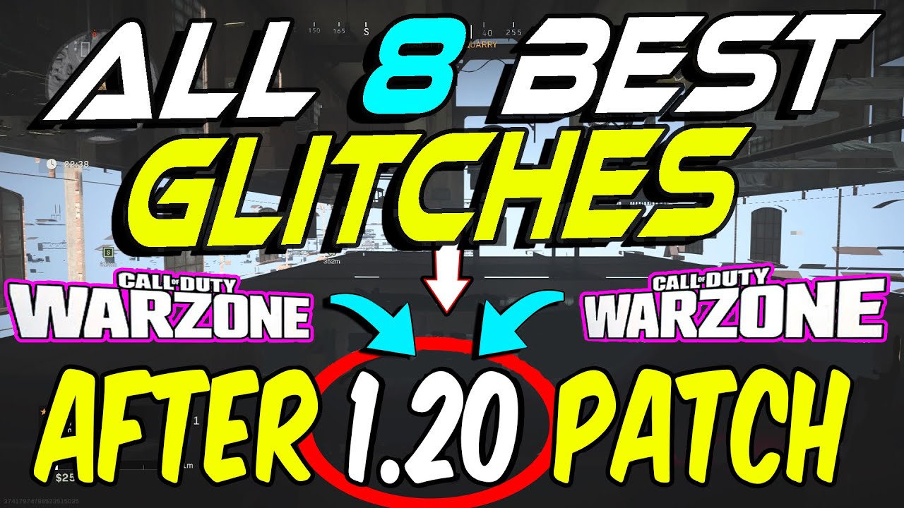 Modern Warfare ALL Warzone BEST Glitches *ALL 8* After Patch 1.20 Working GLITCHES PS4 XB1 PC