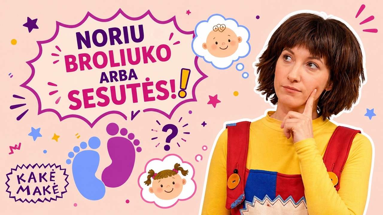 Kakė Makė nori sesės arba brolio! Kur galima jų įsigyti? Ką pasakė Kakė Makė?