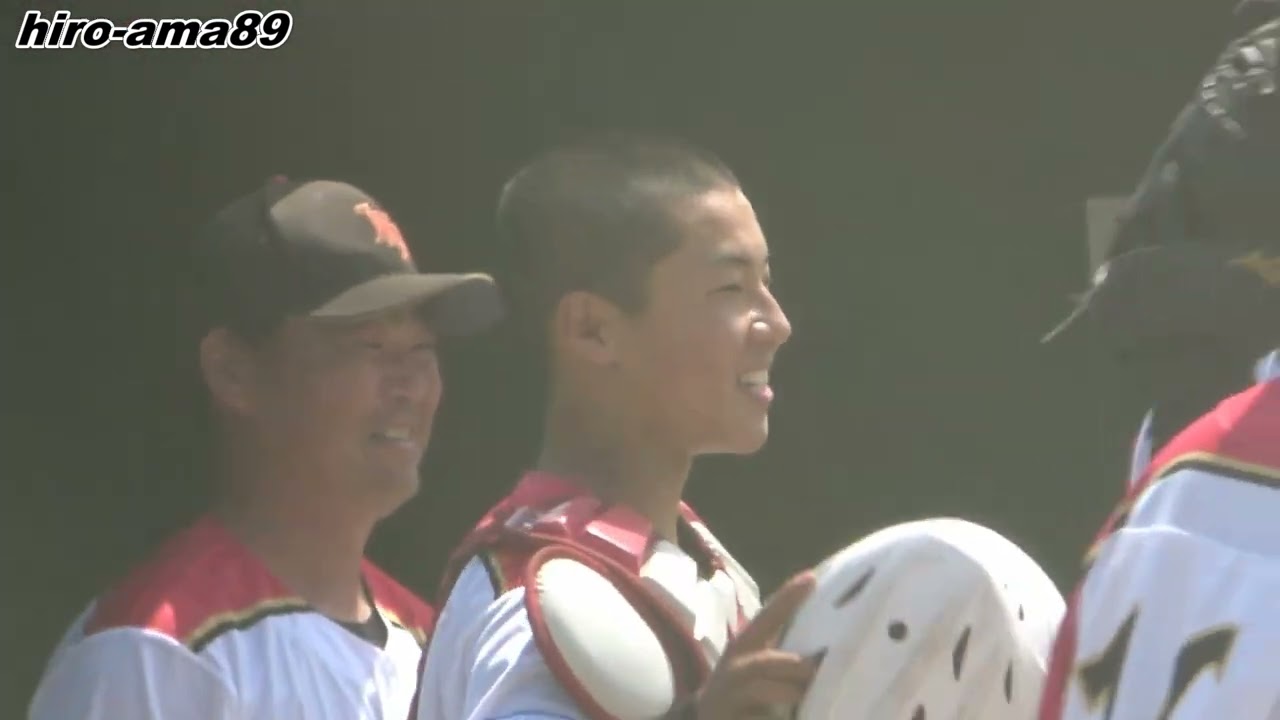 《中学硬式》【ダイジェスト】　ヤングＪＫＢ  対  府中広島2000ヤング　《第32回ヤングリーグ選手権》【広島支部予選・第１代表決定戦】