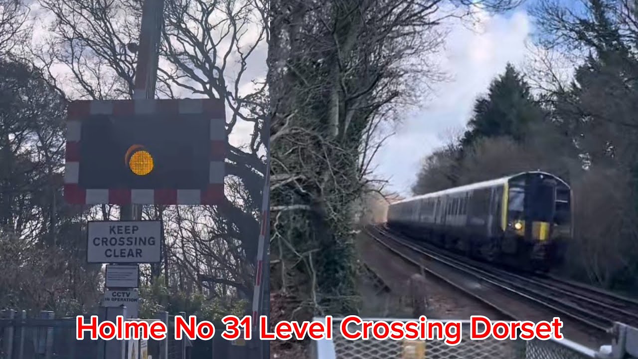 Waterlogged alarm at Holme No 31 Level Crossing, Dorset