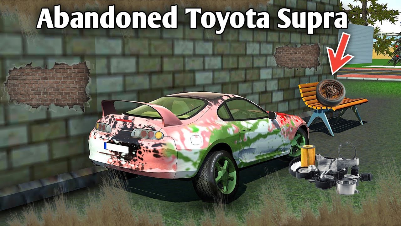 Rebuilding This Abandoned Toyota Supra MK4 - Car Simulator 2 Car Renovation Gameplay - #carsimulator