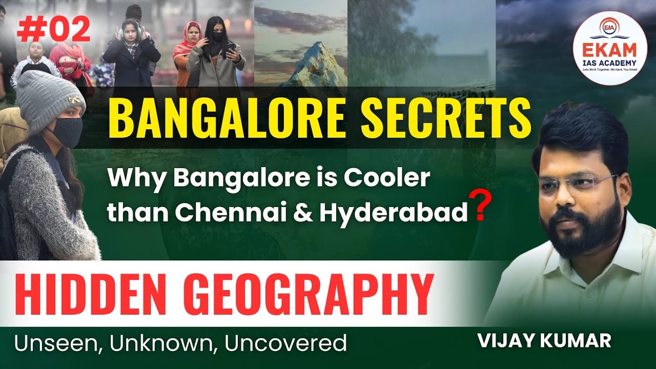 Why Bangalore Stays Cooler Than Other Indian Cities | Hidden Geography Secrets Explained
