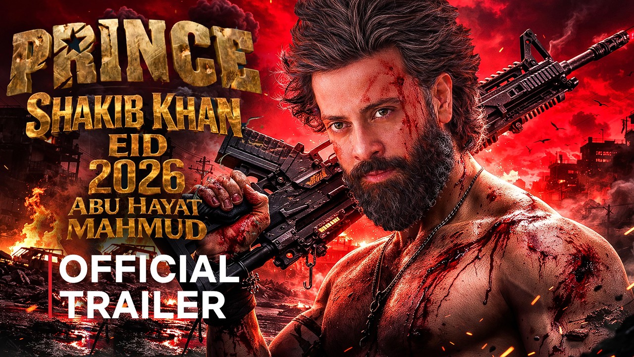 প্রকাশ পেল প্রিন্সের অফিসিয়াল টিজার। Shakib Khan Prince Official Teaser Eid 2026