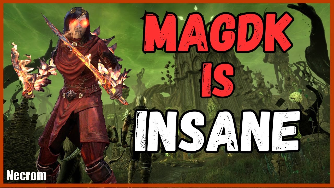 ESO PvP - MagDK Is UNKILLABLE [Necrom Chapter]