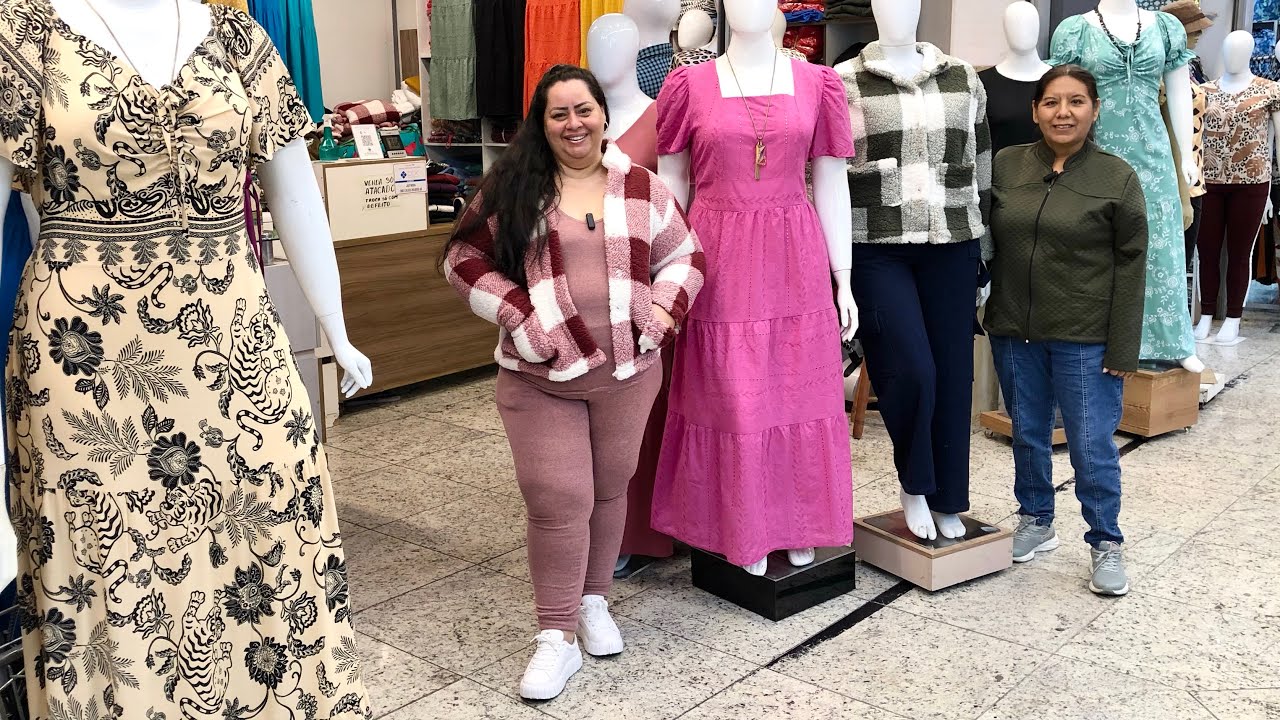 MODA PLUS SIZE NO BRÁS/SUPER PROMOÇÃO CASACOS R$35,00/LINDOS VESTIDOS ATÉ O TAMANHO g3 EM PROMOÇÃO😍