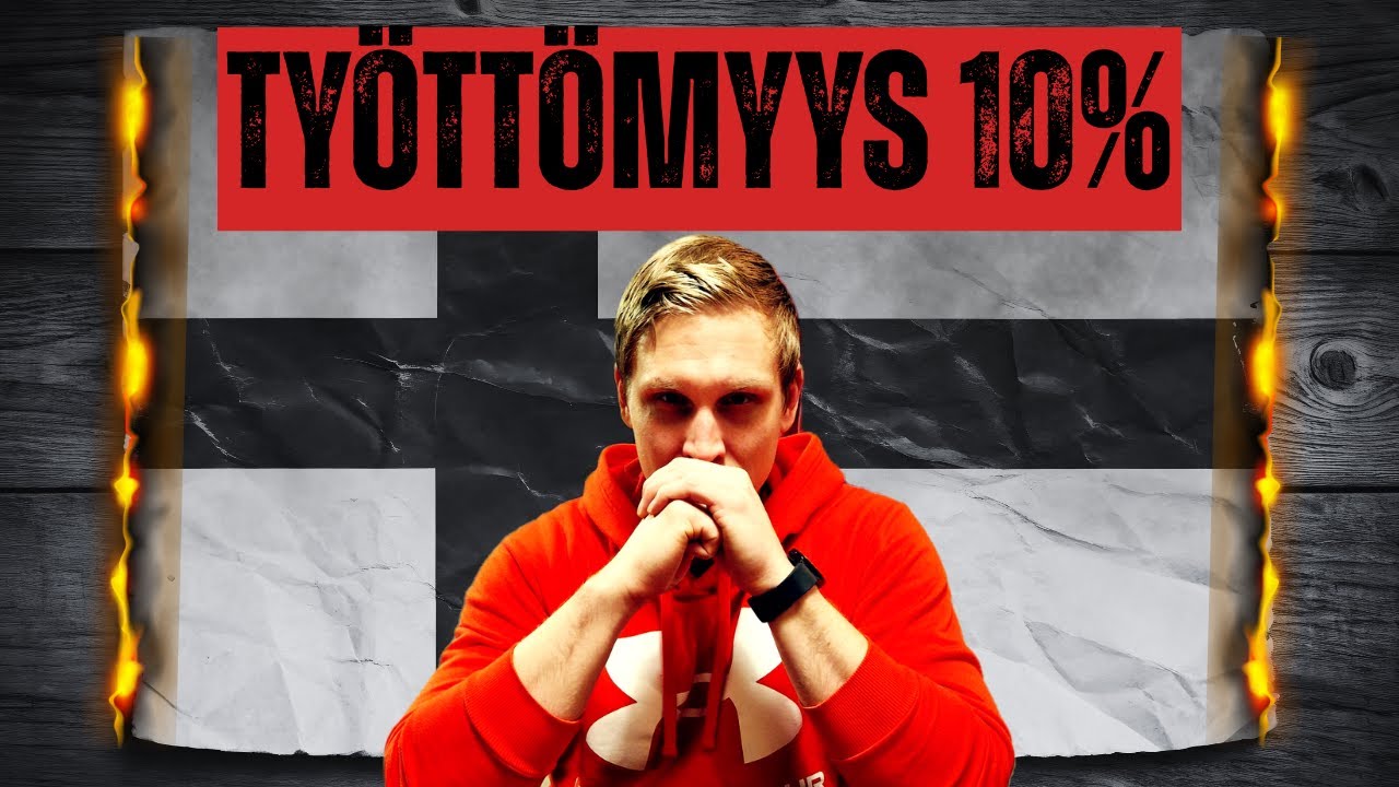 Suomen talous kriisissä – työttömyys nousi 10 %:iin