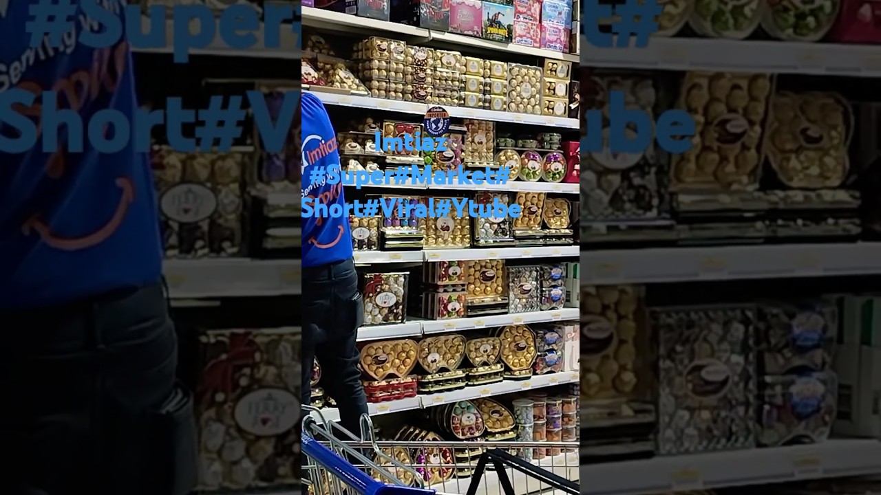 Imtiaz Super Market Karachi Best  Chocolate Cake Cookies Toffee Yummy  #shortvideos #viralshorts  🍬