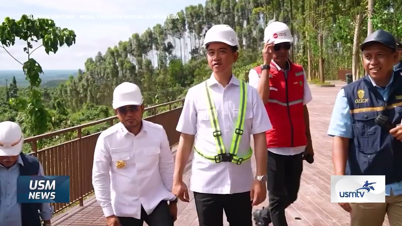 Wapres Gibran Tinjau Kawasan Olahraga Dan RTH Di IKN - USM NEWS