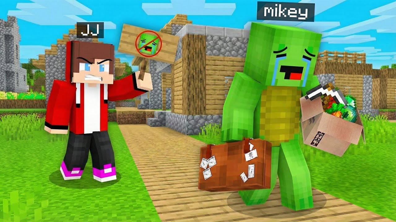 Why Did JJ Kick Mikey Out Of The Town in Minecraft? - Maizen