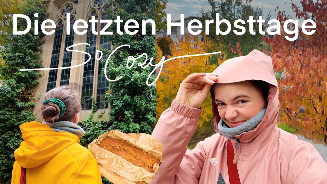 Die letzten Herbsttage genießen | Regenwetter, Kürbiskuchen + Selbstliebe