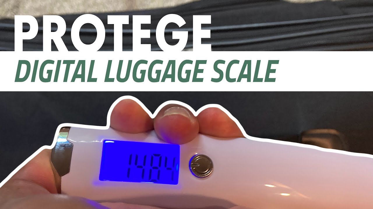 Protégé Digital Luggage Scale Demontration