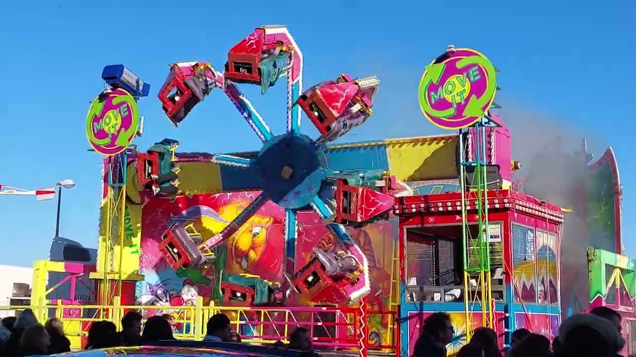 Fête Foraine  2025 de la Sainte Ouine à St Malo (35). @B.Breteau YOUTUBE