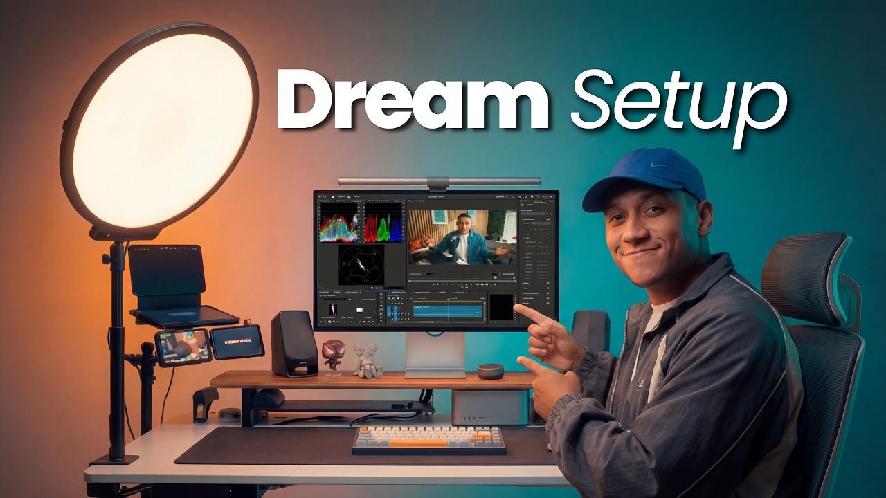 The Desk Setup That Makes Filmmaking Easy