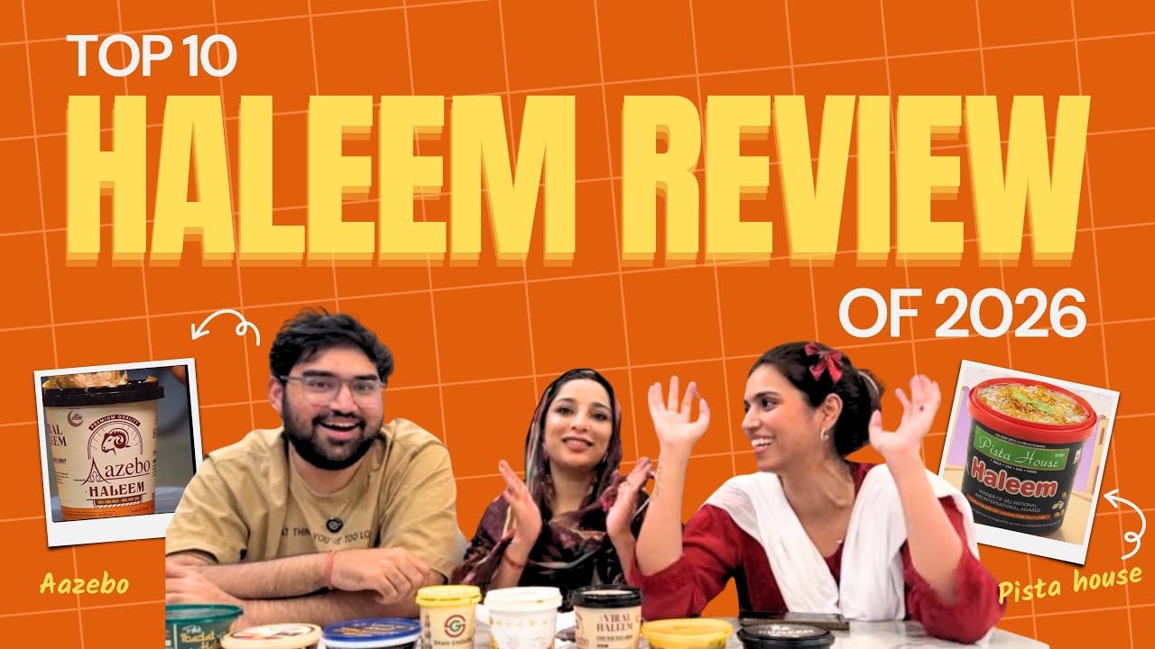 TRIED 10 POPULAR HALEEMS OF 2026!! HONEST OPINION 🤧