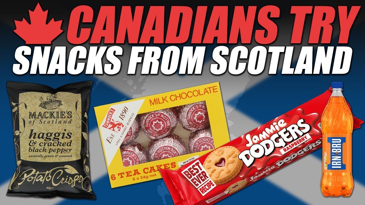 Canadians Try Snacks From Scotland